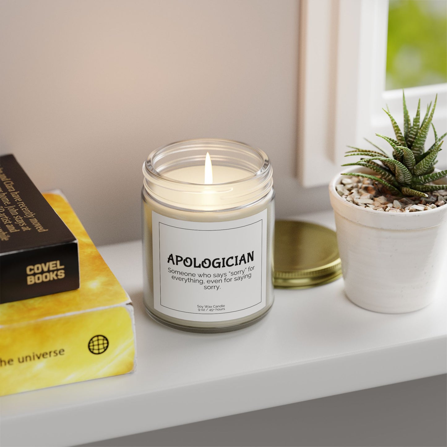 Apologician Scented Coconut Apricot Candles