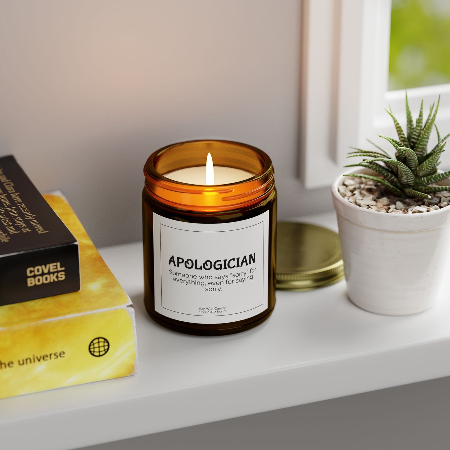 Apologician Scented Coconut Apricot Candles
