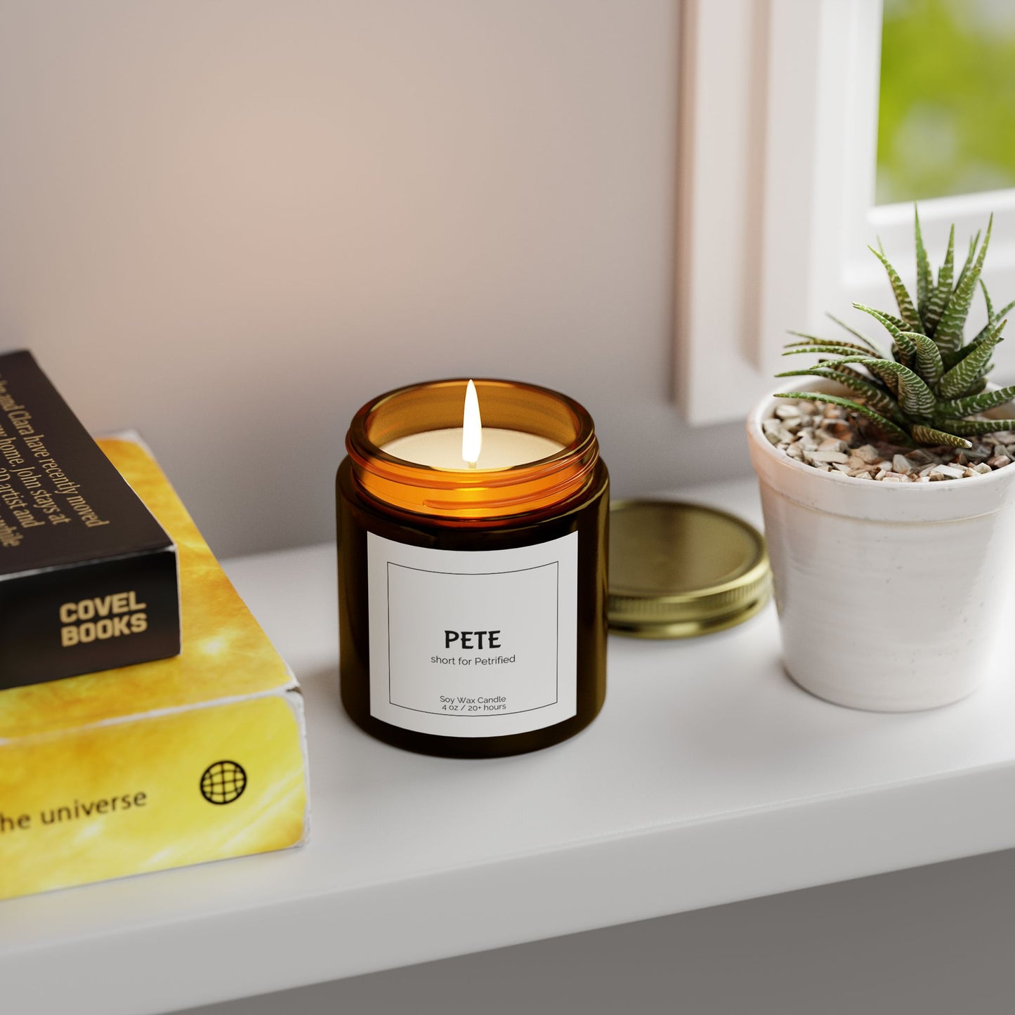 Pete Scented Coconut Apricot Candles