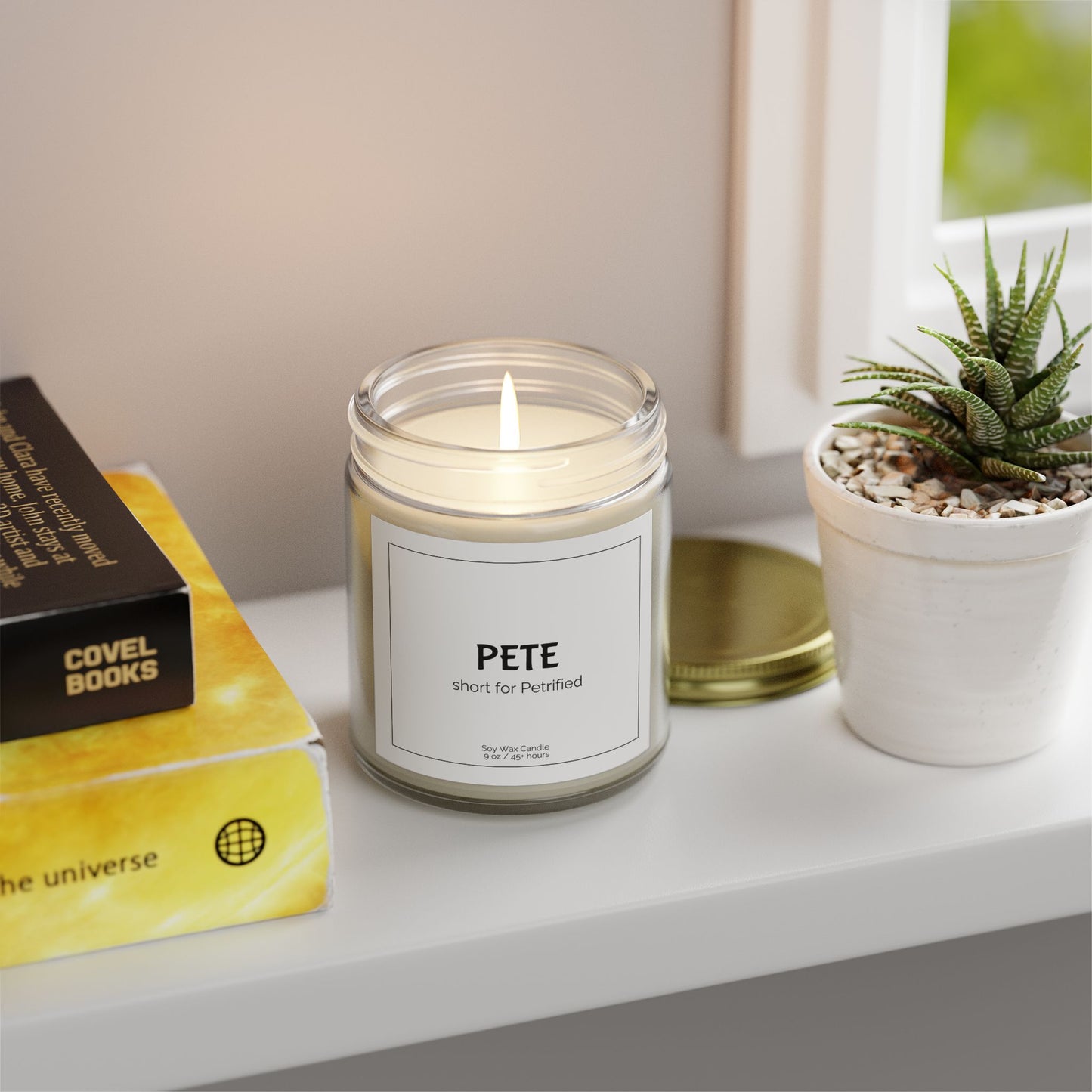 Pete Scented Coconut Apricot Candles