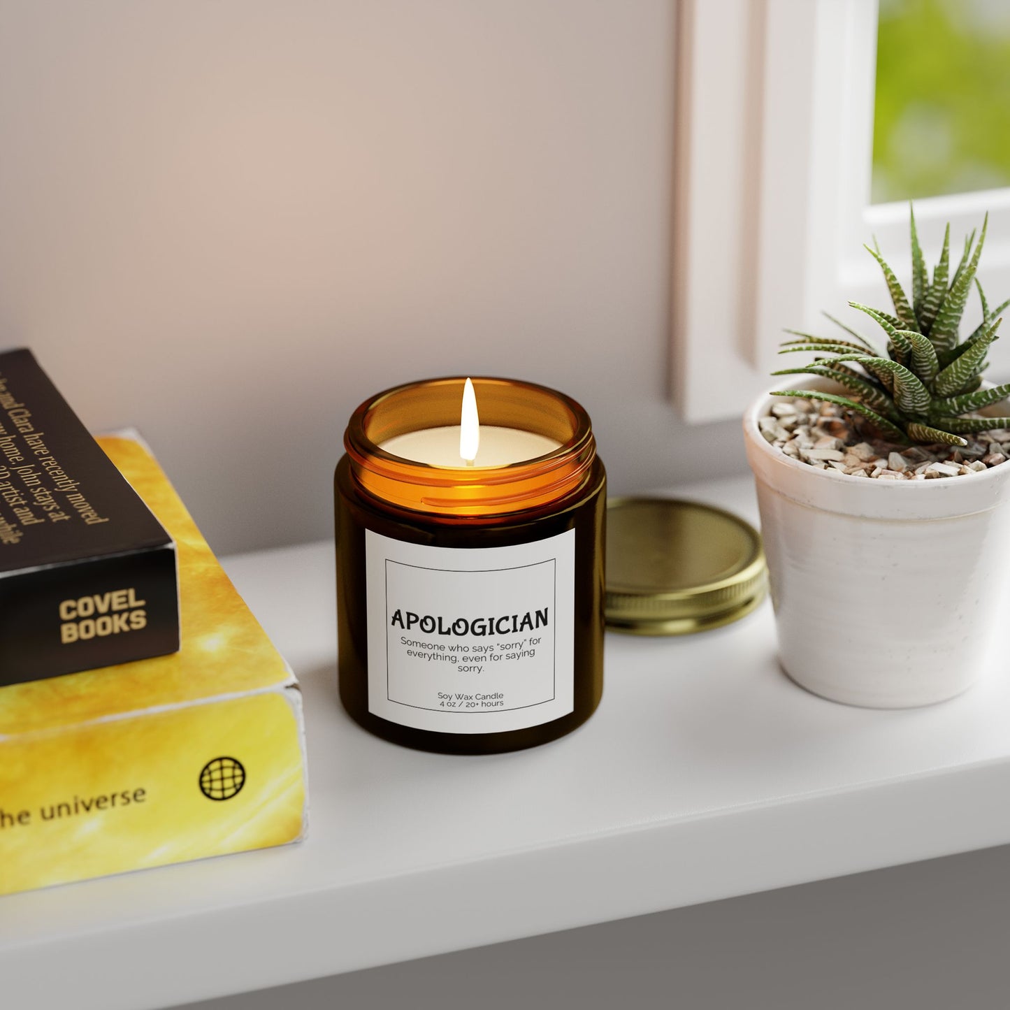 Apologician Scented Coconut Apricot Candles
