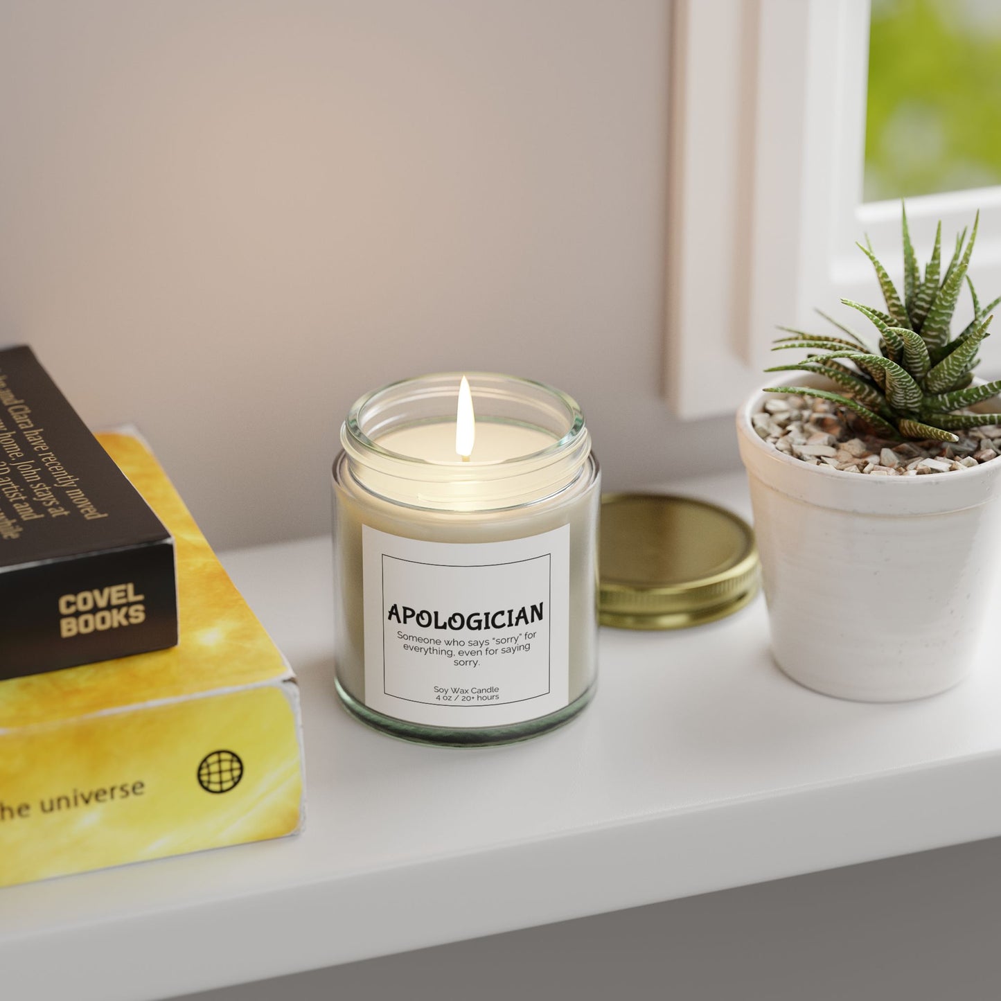 Apologician Scented Coconut Apricot Candles