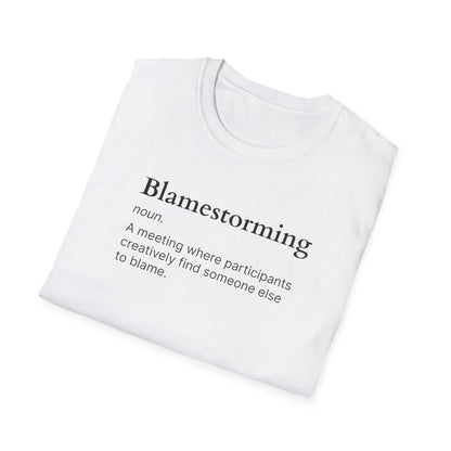 Blamestorming Unisex Softstyle T-Shirt