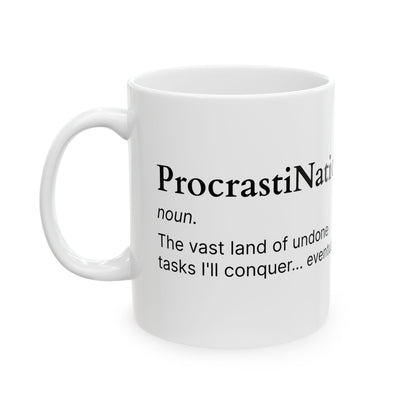 ProcrastiNation Ceramic Mug