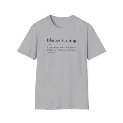 Blamestorming Unisex Softstyle T-Shirt