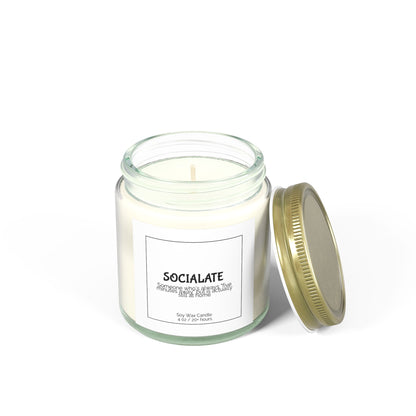 Socialate Scented Coconut Apricot Candles