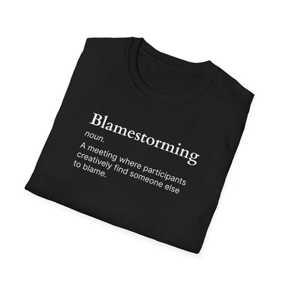 Blamestorming Unisex Softstyle T-Shirt