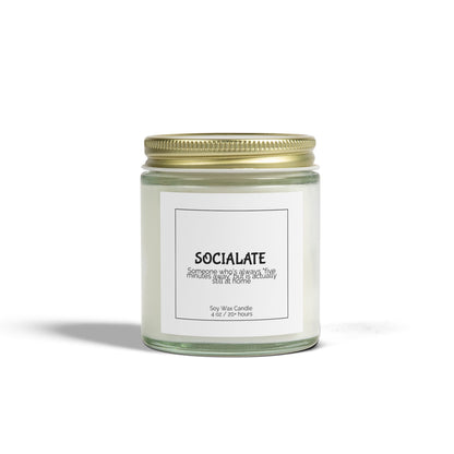 Socialate Scented Coconut Apricot Candles