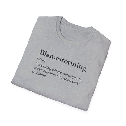 Blamestorming Unisex Softstyle T-Shirt