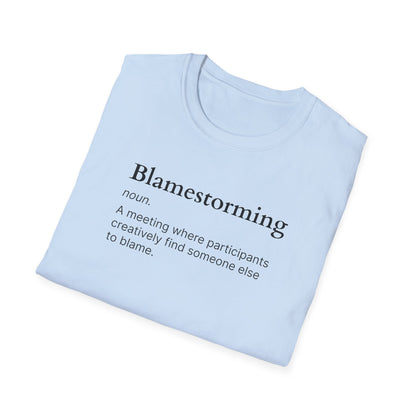 Blamestorming Unisex Softstyle T-Shirt