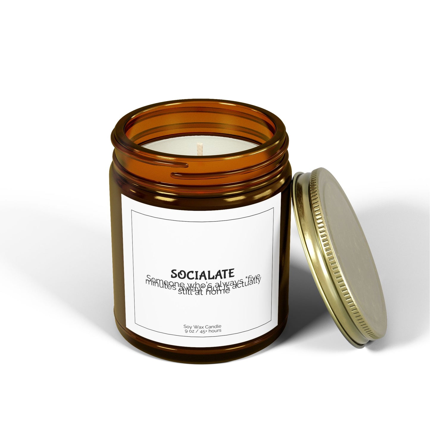 Socialate Scented Coconut Apricot Candles