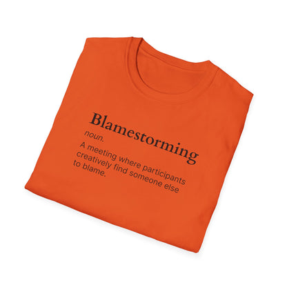 Blamestorming Unisex Softstyle T-Shirt