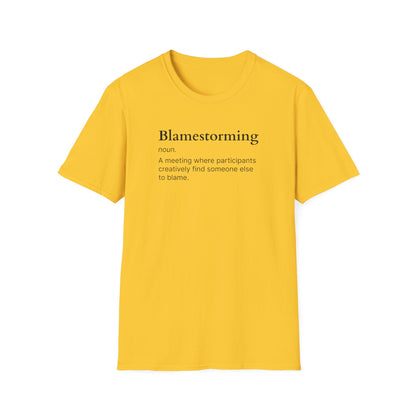 Blamestorming Unisex Softstyle T-Shirt