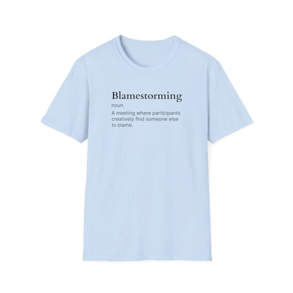 Blamestorming Unisex Softstyle T-Shirt