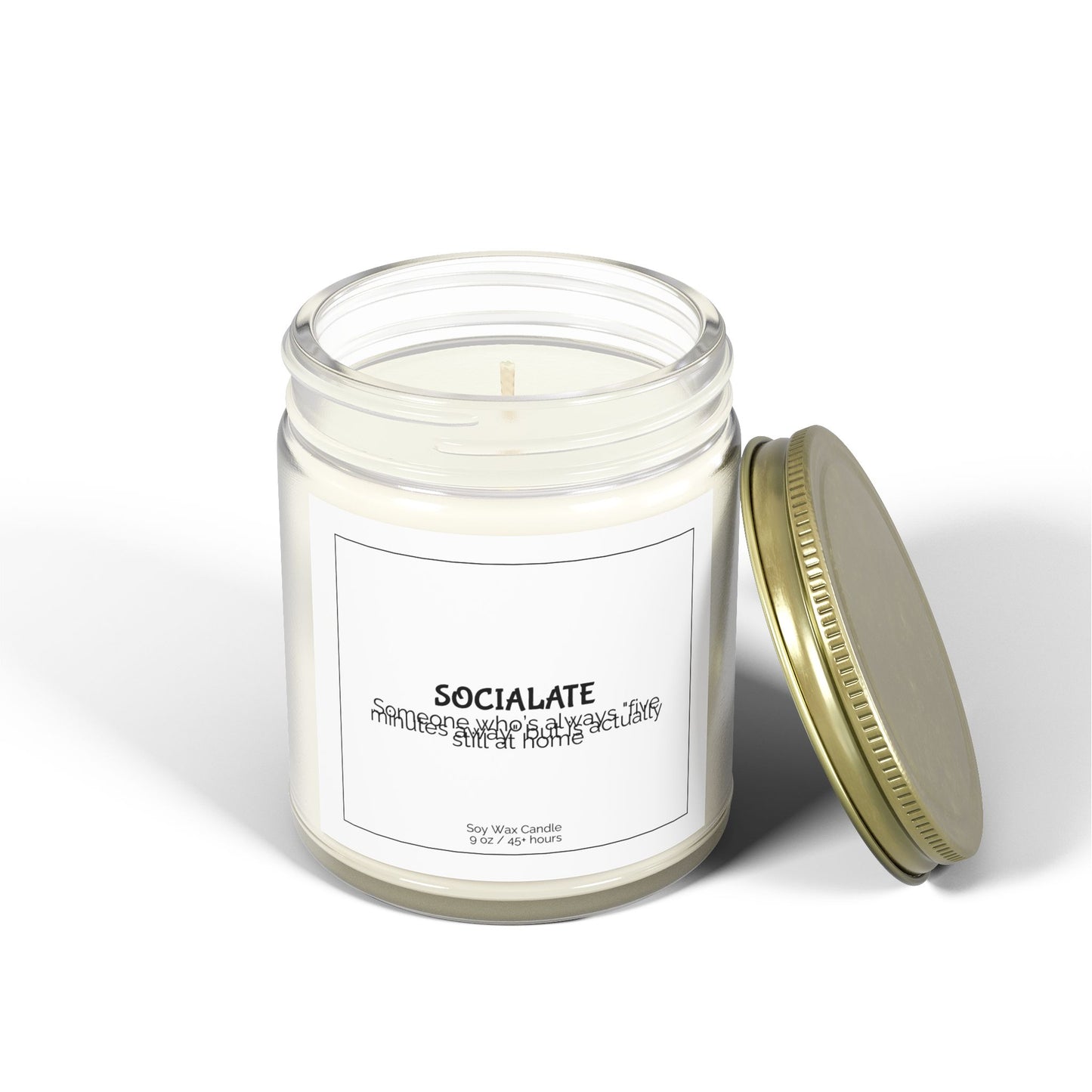 Socialate Scented Coconut Apricot Candles