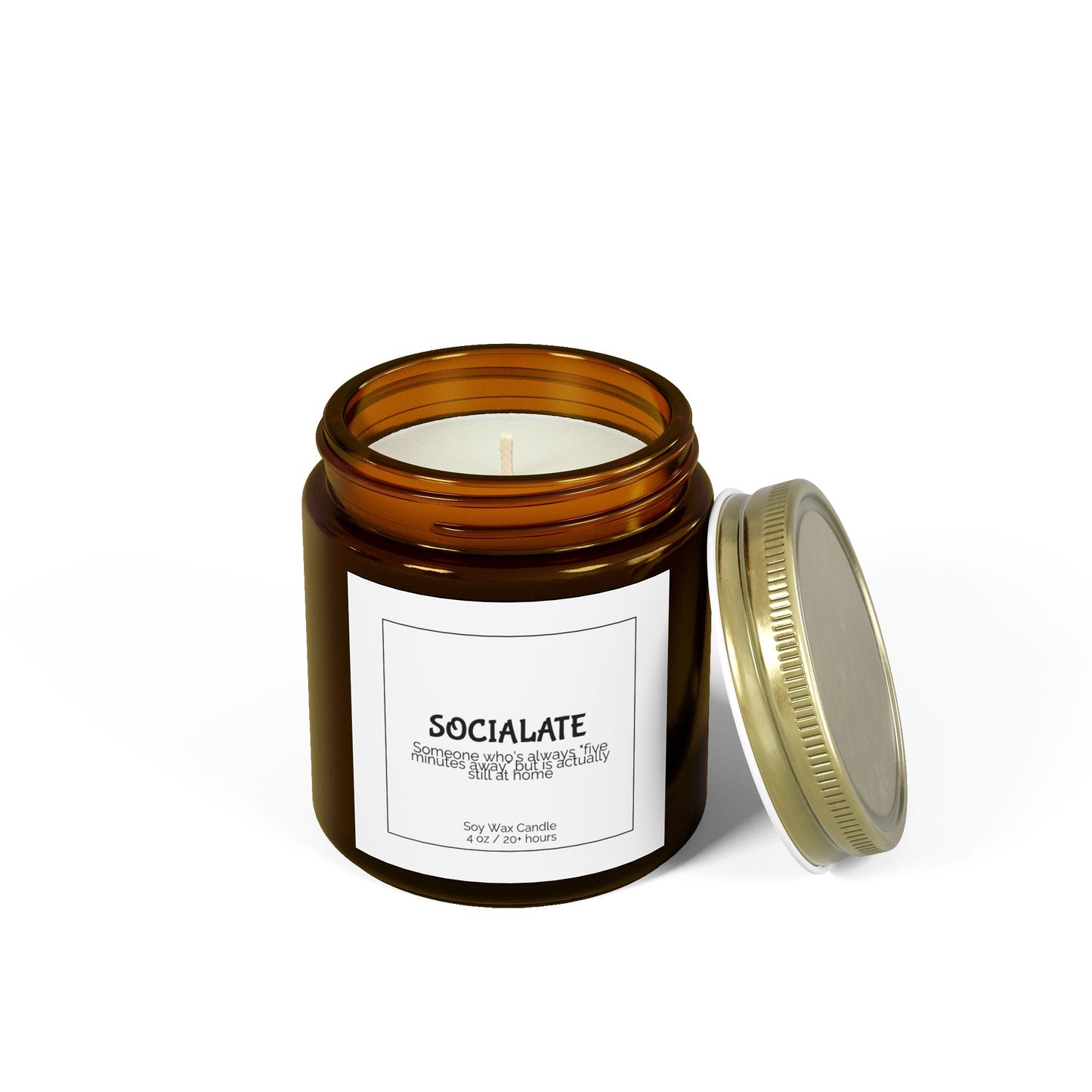 Socialate Scented Coconut Apricot Candles